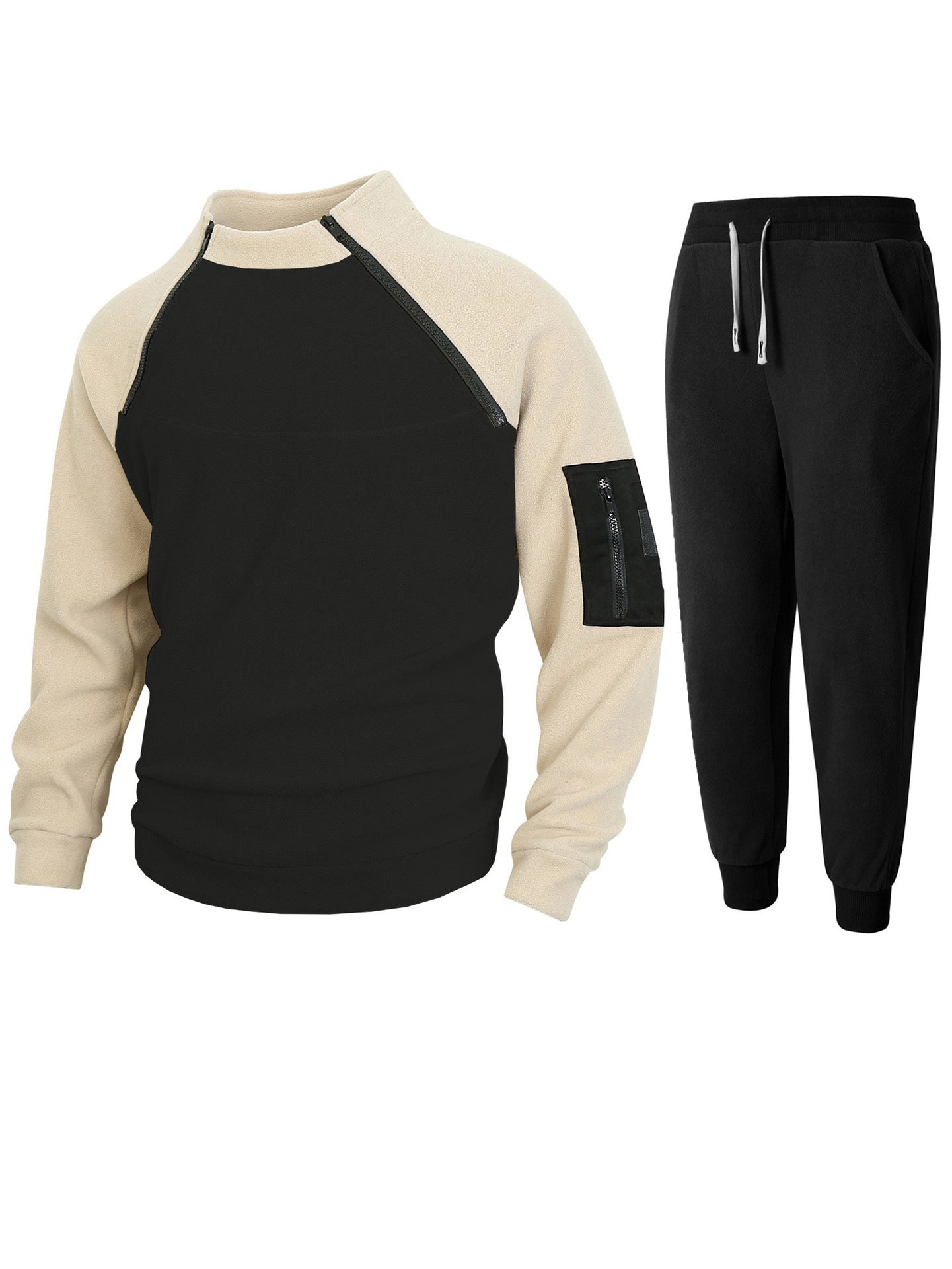 Haut de sport pour hommes avec fermeture éclair fonctionnelle et jogging confortable Berg-Feldt