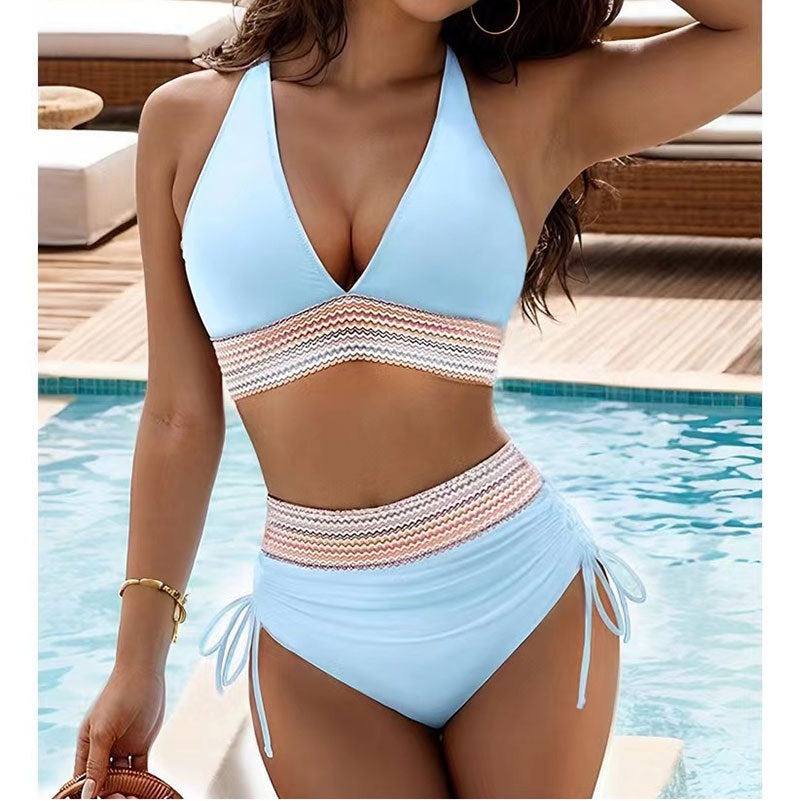 Haut de maillot de bain et slip taille haute Berg-Feldt pour femme