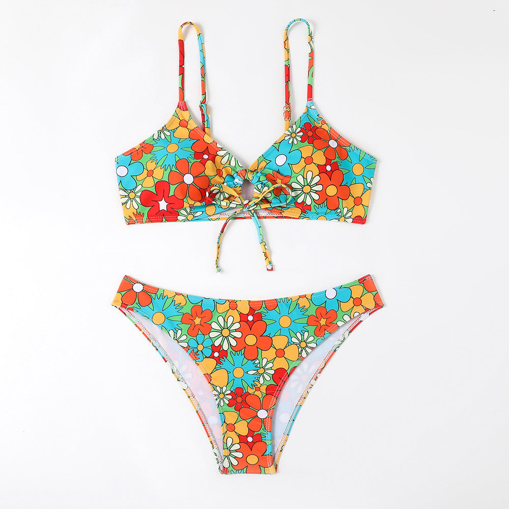 Ensemble bikini femme berg-feldt avec bretelles ajustables et échancrure haute