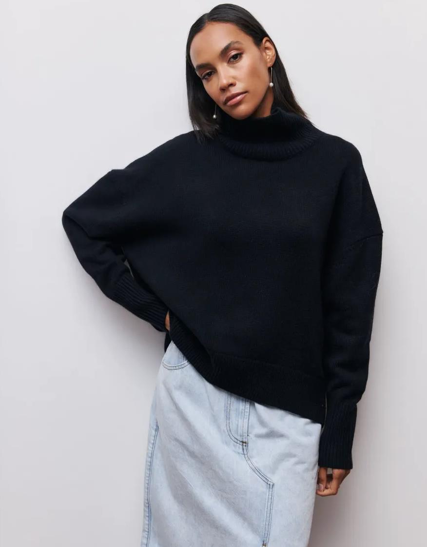 Pull col roulé douillet femme Berg-Feldt