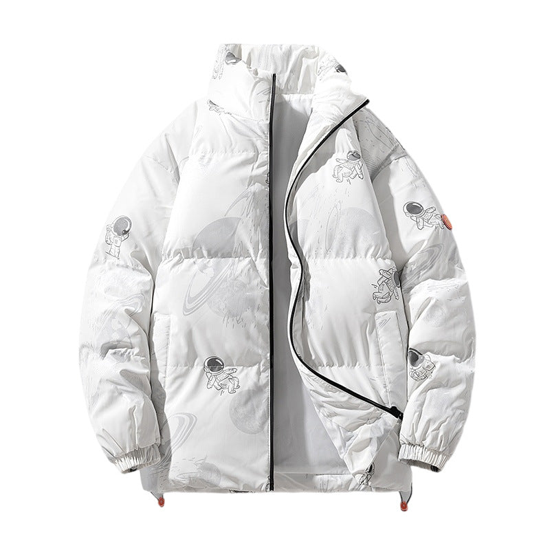 Doudoune futuriste pour femme avec motifs astronautiques Berg-Feldt