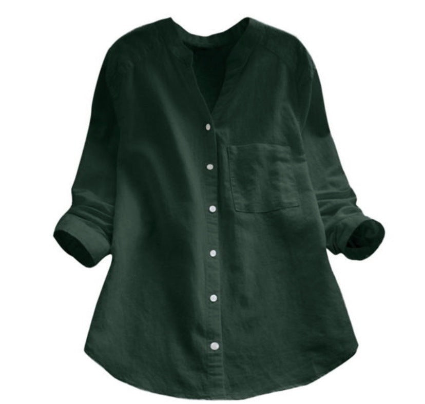 Chemisier femme avec patte de boutonnage élégante et coupe moderne Berg-Feldt