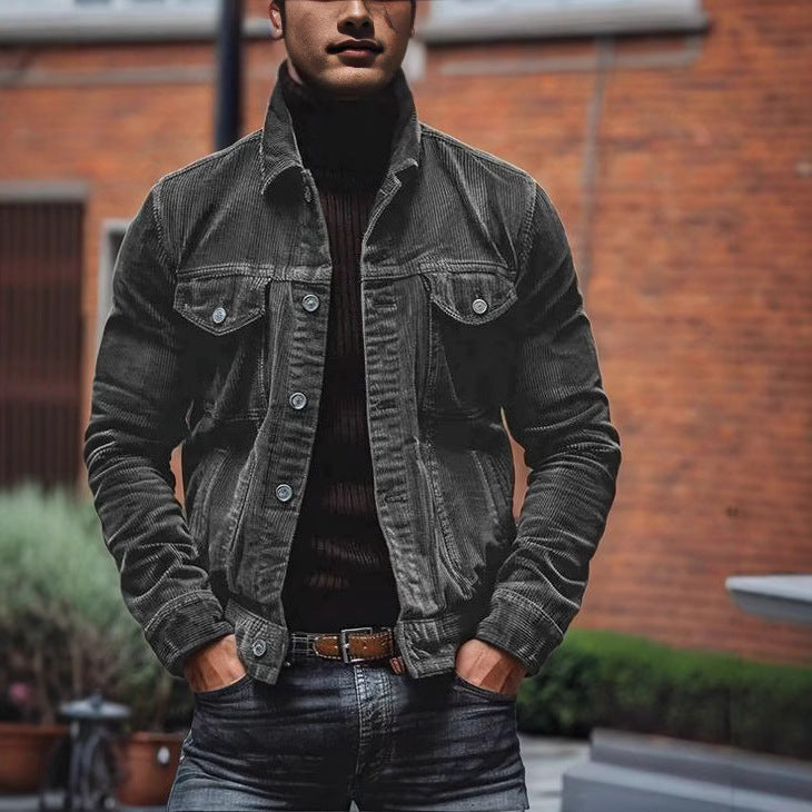 Herren modische Cordjacke mit authentischem Look Berg-Feldt