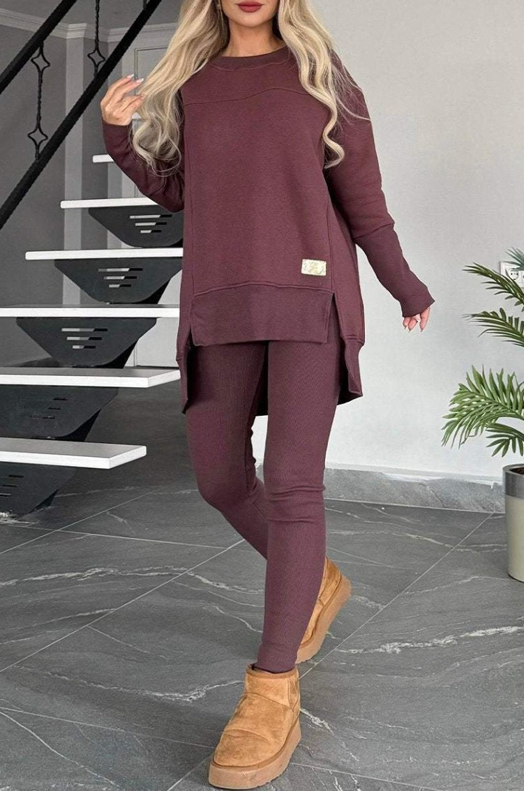 Ensemble de salon confortable pour femme coupe oversize moderne Berg-Feldt