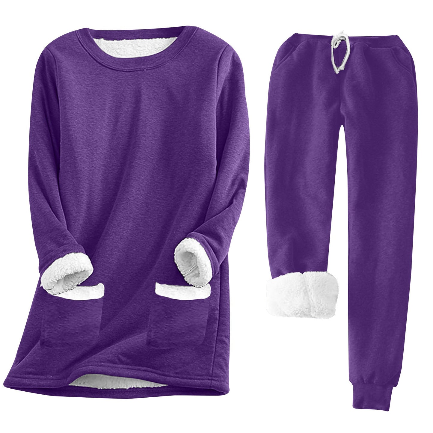 Ensemble de détente douillet pour femme avec intérieur polaire et poches pratiques Berg-Feldt