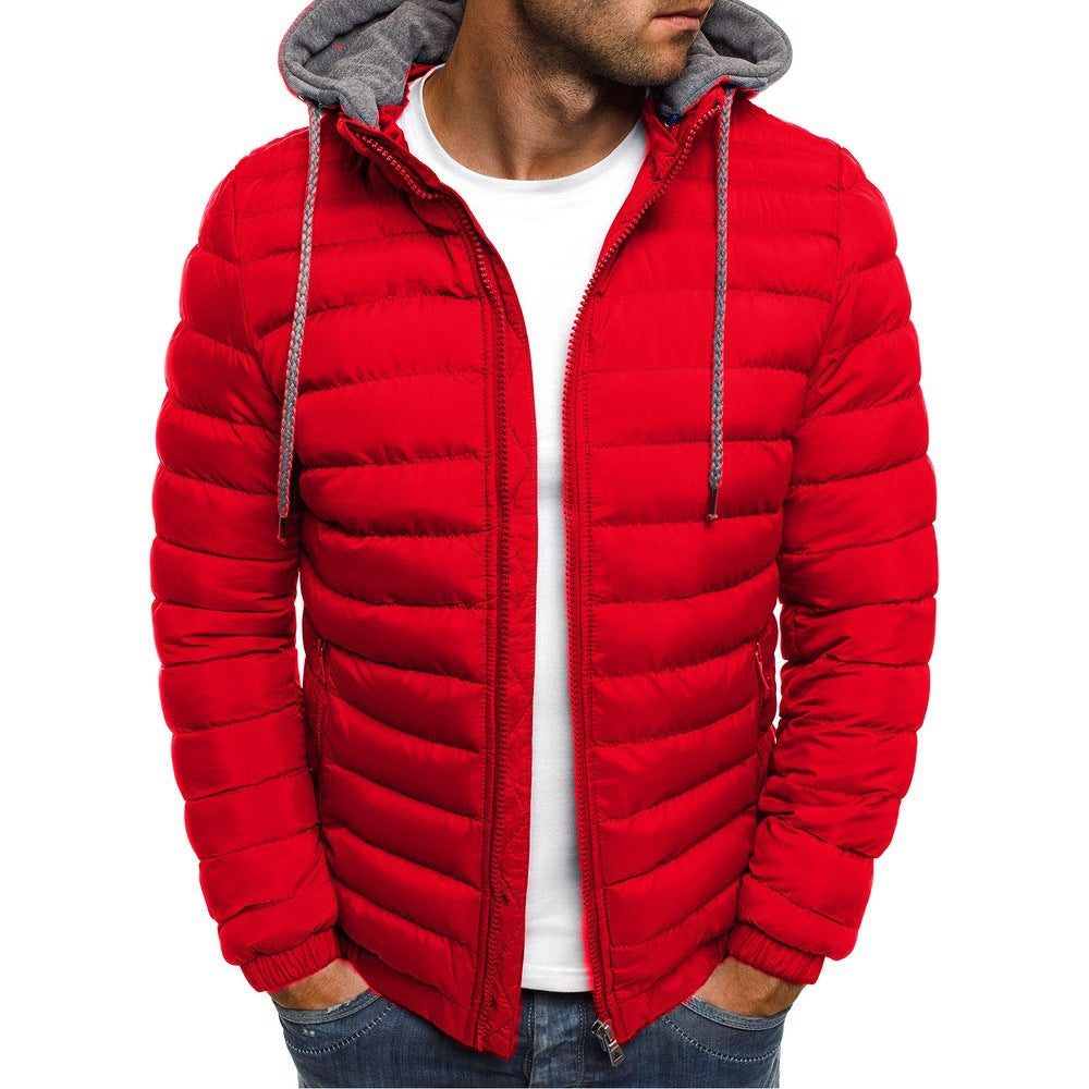 Coupe-vent matelassé à capuche pour homme Berg-Feldt