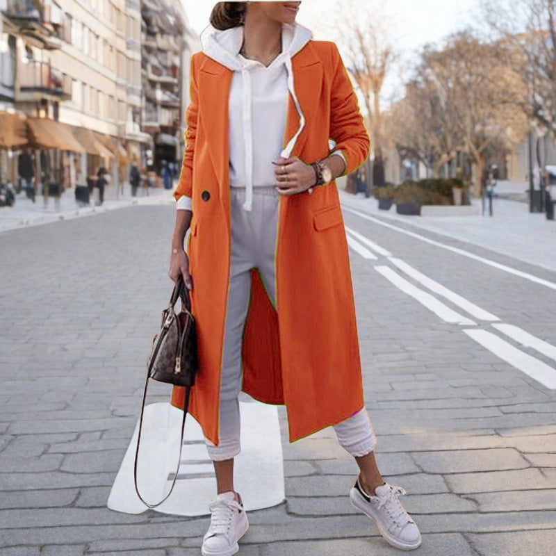 Damen-Trench-Coat élégant avec capuche Berg-Feldt