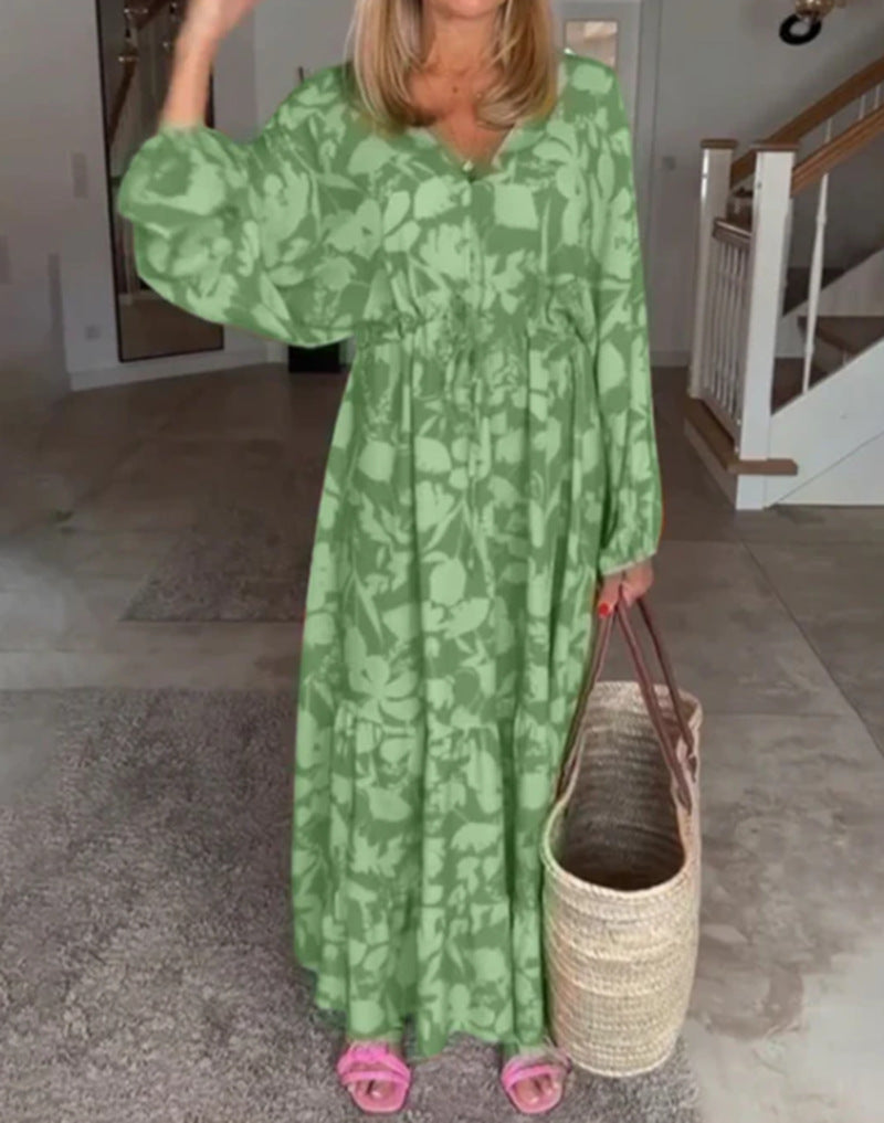 Élégante robe longue pour femmes avec une coupe sophistiquée et des détails raffinés de berg-feldt