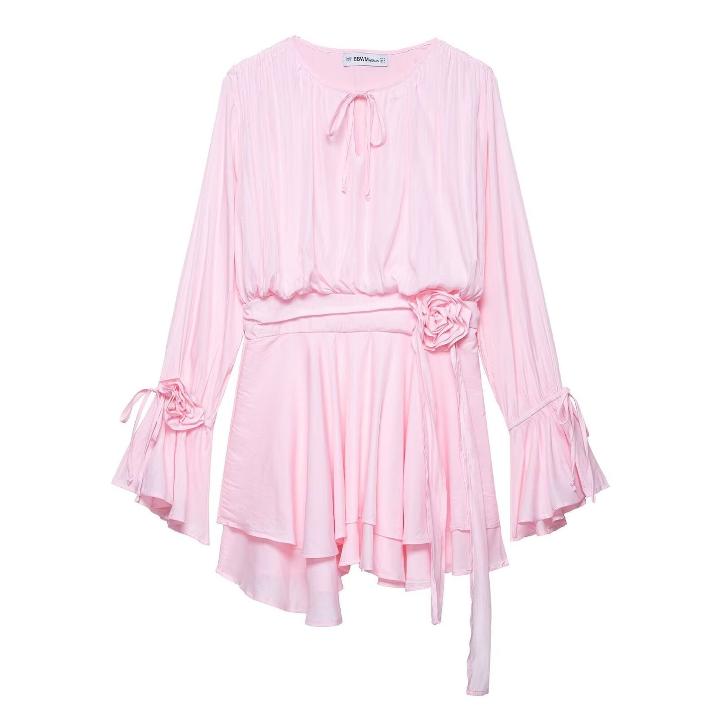 Robe portefeuille élégante pour femme avec volants romantiques Berg-Feldt