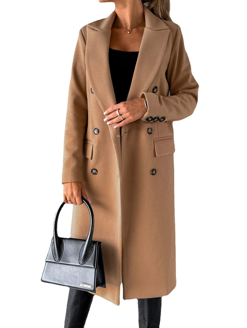 Manteau trench-coat élégant et intemporel pour femme, avec double boutonnage et poches pratiques Berg-Feldt