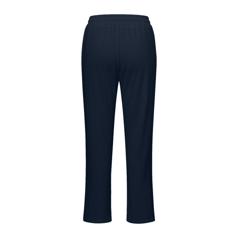 Pantalon de détente confortable berg-feldt pour femme avec cordon de serrage