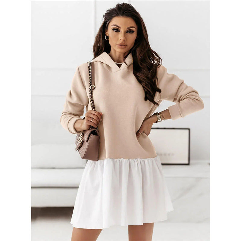 Robe sweat décontractée à capuche pour femme Berg-Feldt