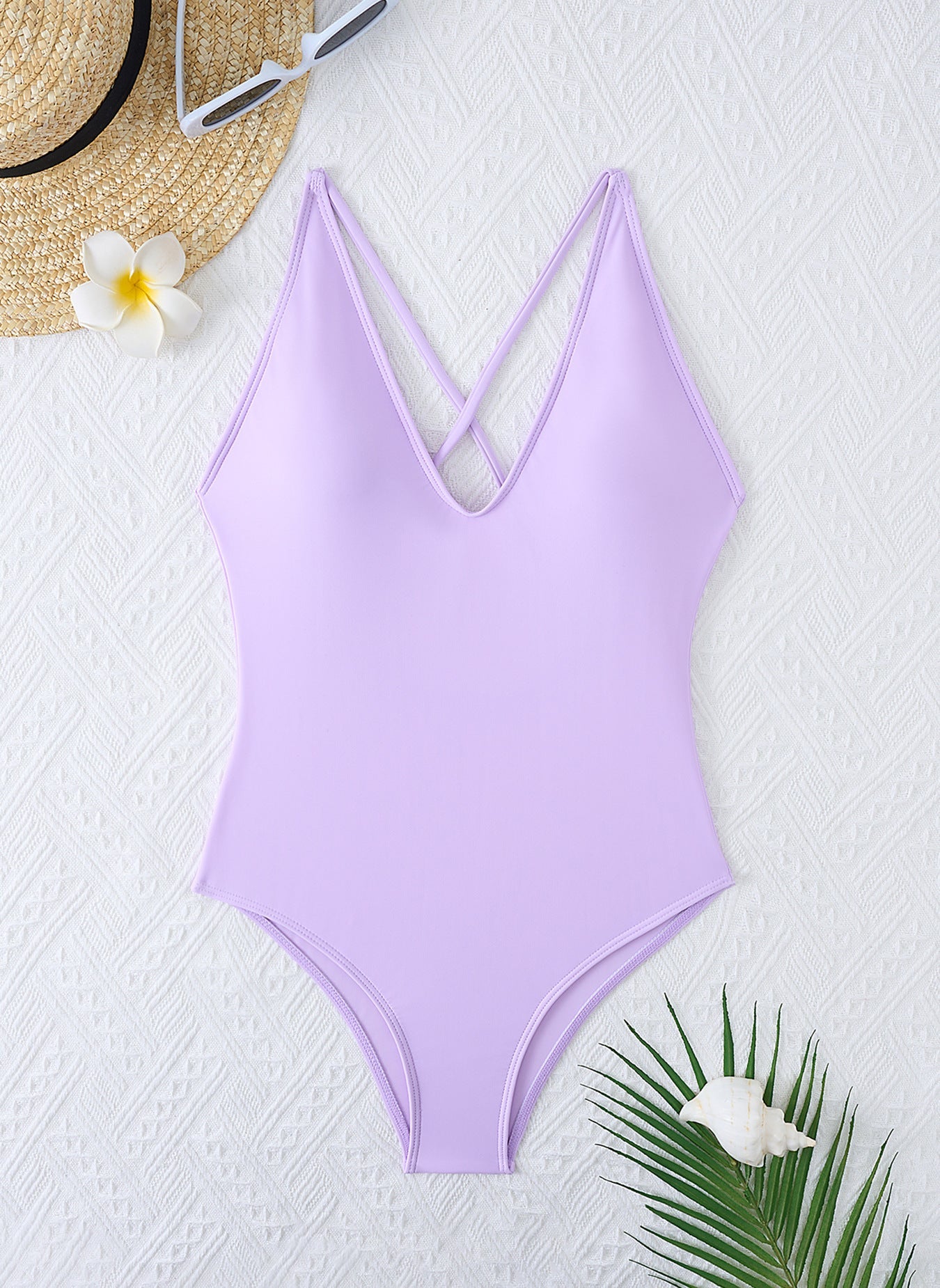 Maillot de bain femme Berg-Feldt, décolleté plongeant, dos nu