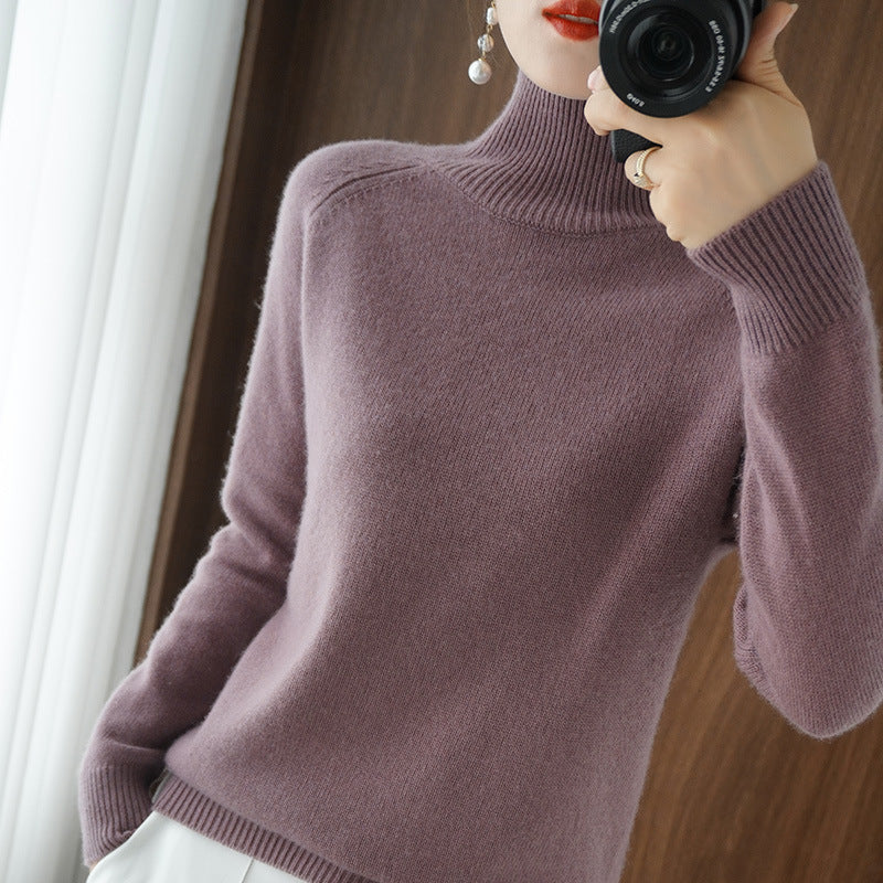 Berg-Feldt | Modischer Rollkragen-Strickpullover