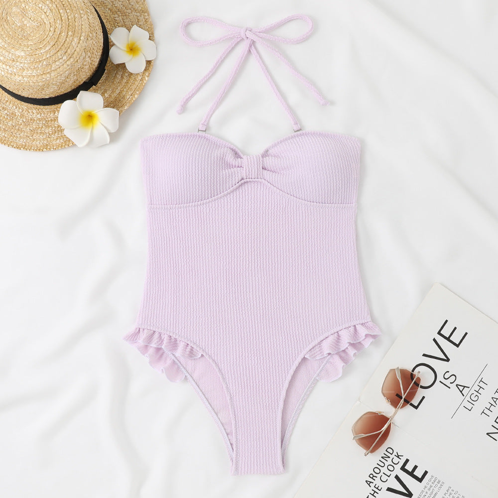 Maillot de bain pour femme Berg-Feldt avec volants et traîne