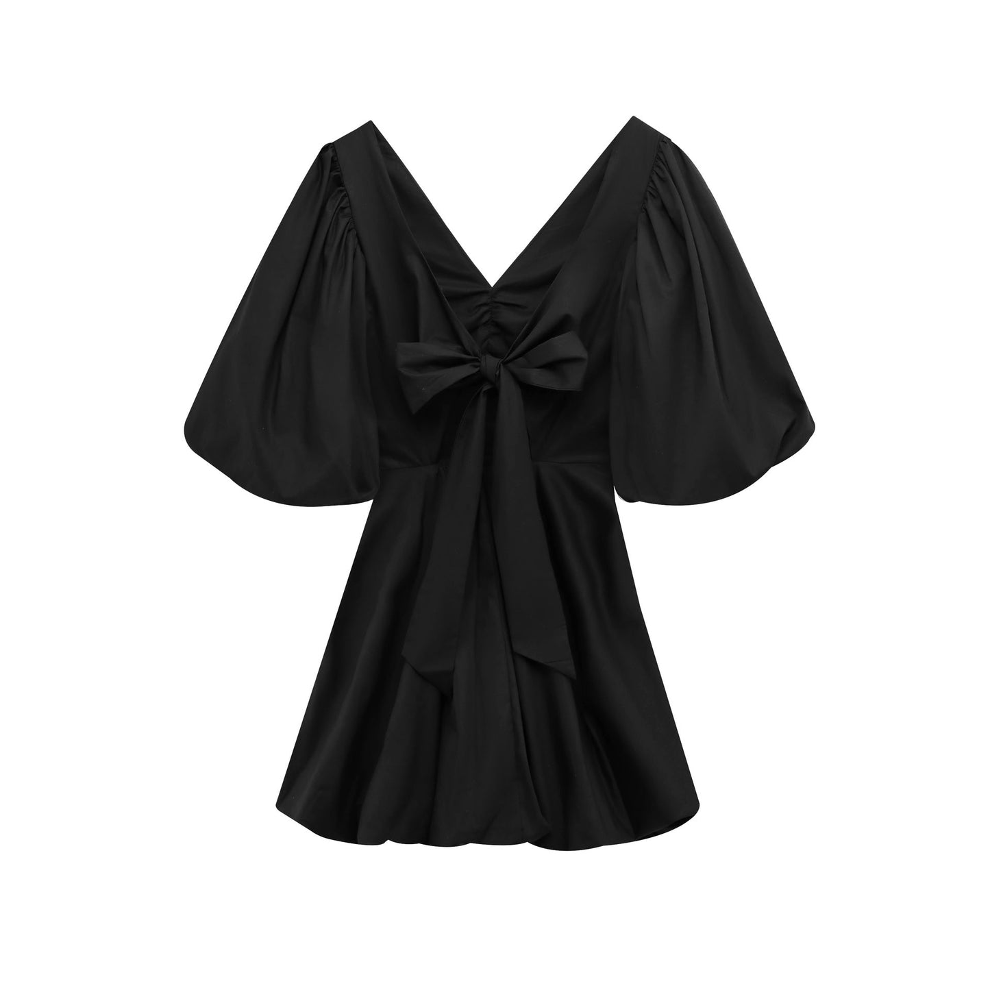 Elegant Women's Tie-Back Flare Dress by berg-feldt