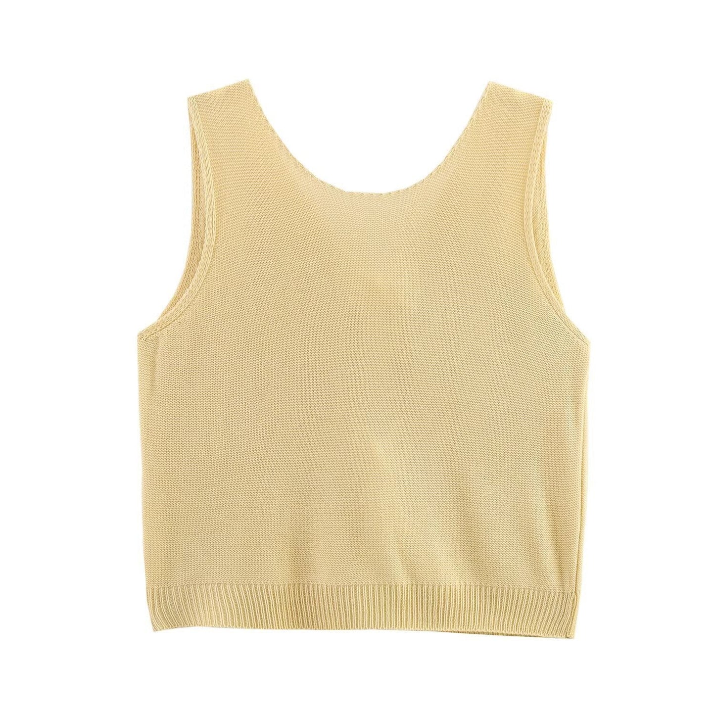 Haut en maille sans manches Berg-Feldt pour femme