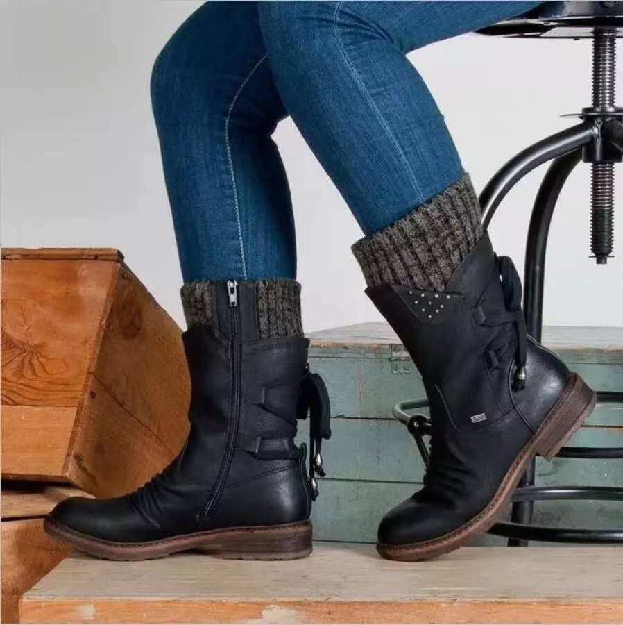 Bottines élégantes pour femmes avec détails stylés et fermeture éclair pratique Berg-Feldt