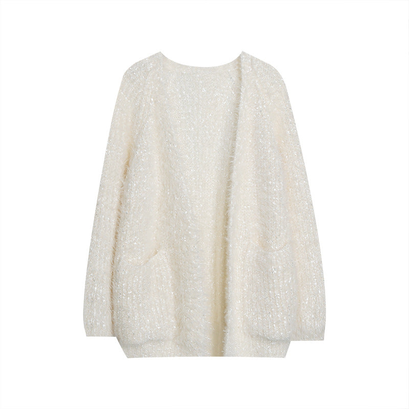 Cardigan scintillant pour femme au look décontracté moderne, Berg-Feldt