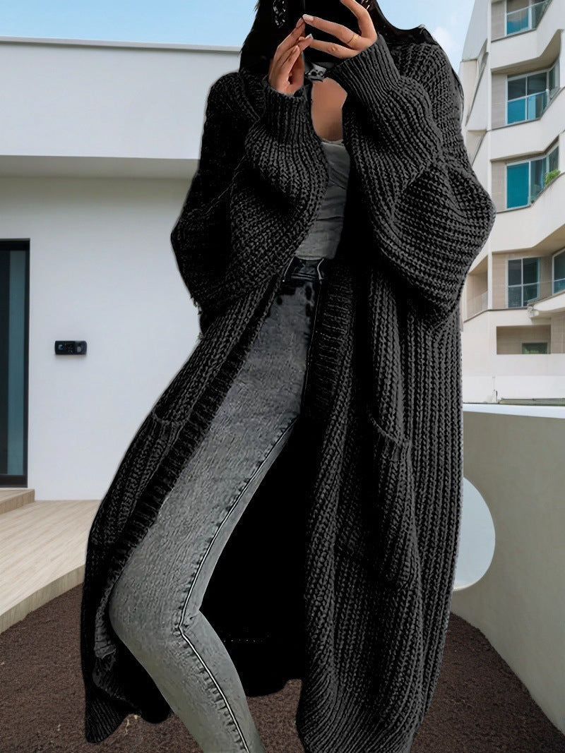 Cardigan tricoté ample pour femme avec grandes poches Berg-Feldt
