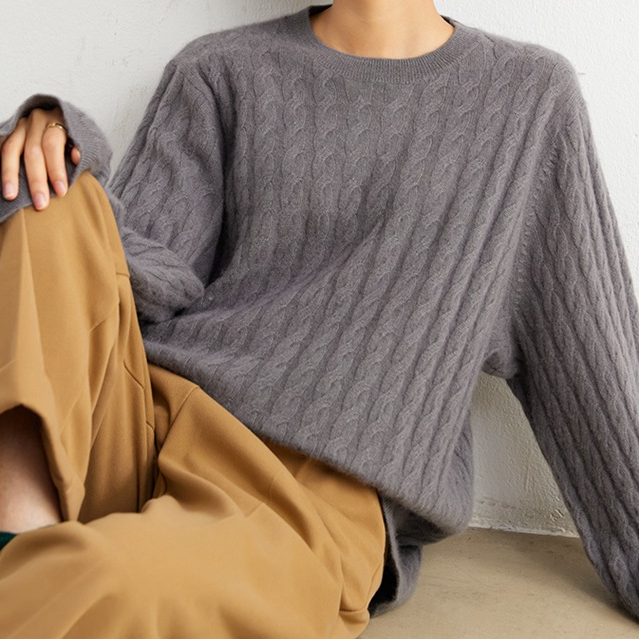 Berg-Feldt | Pull en cachemire tricoté sur mesure
