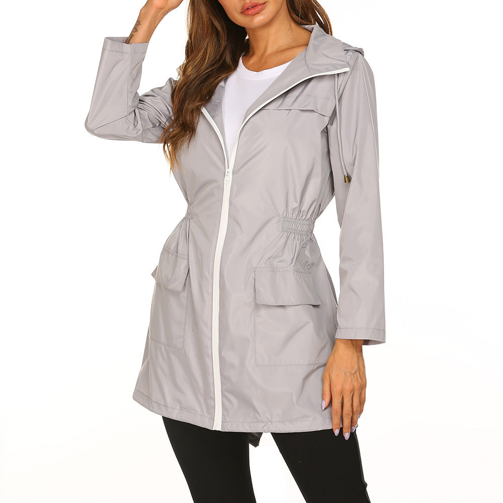 Veste d'extérieur pour femme avec capuche ajustable et ourlet élastique Berg-Feldt