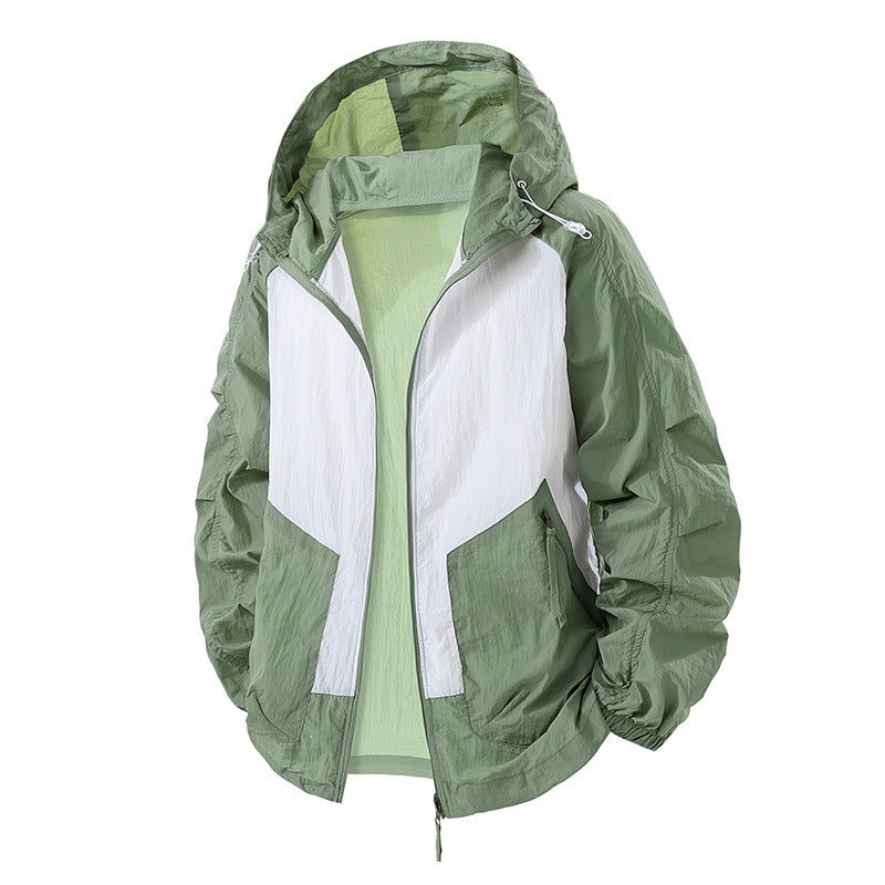 Veste coupe-vent légère pour femme avec capuche réglable et propriétés respirantes Berg-Feldt