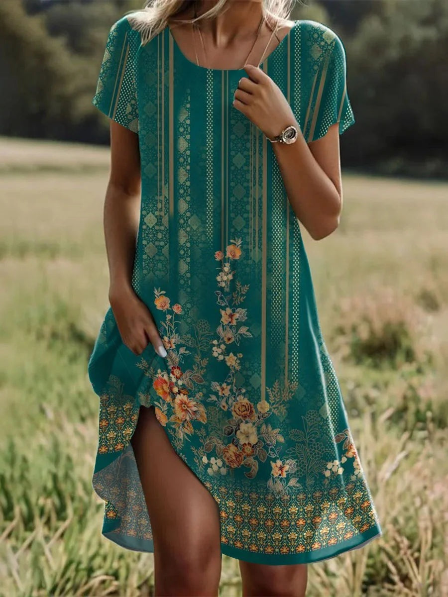 Robe femme Berg-Feldt imprimé floral dégradé