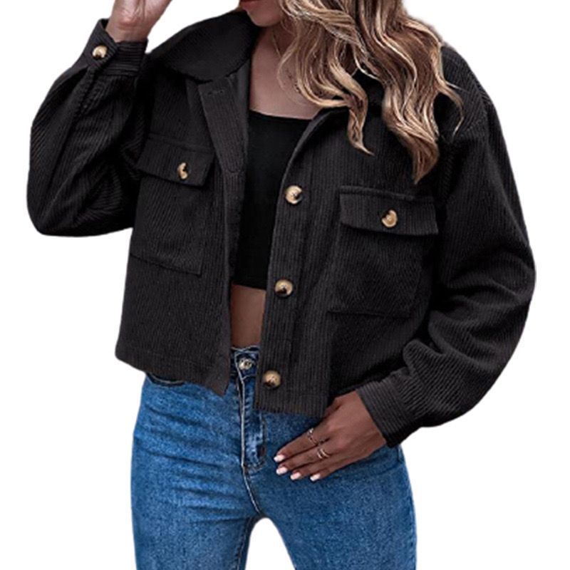 Damen Cordjacke mit praktischen Taschen Berg-Feldt