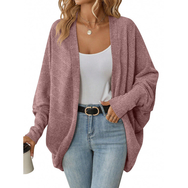 Cardigan décontracté coupe oversize avec manches amples Berg-Feldt pour femmes