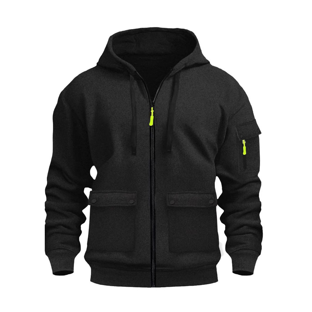 Veste fonctionnelle à capuche multi-poches pour homme Berg-Feldt