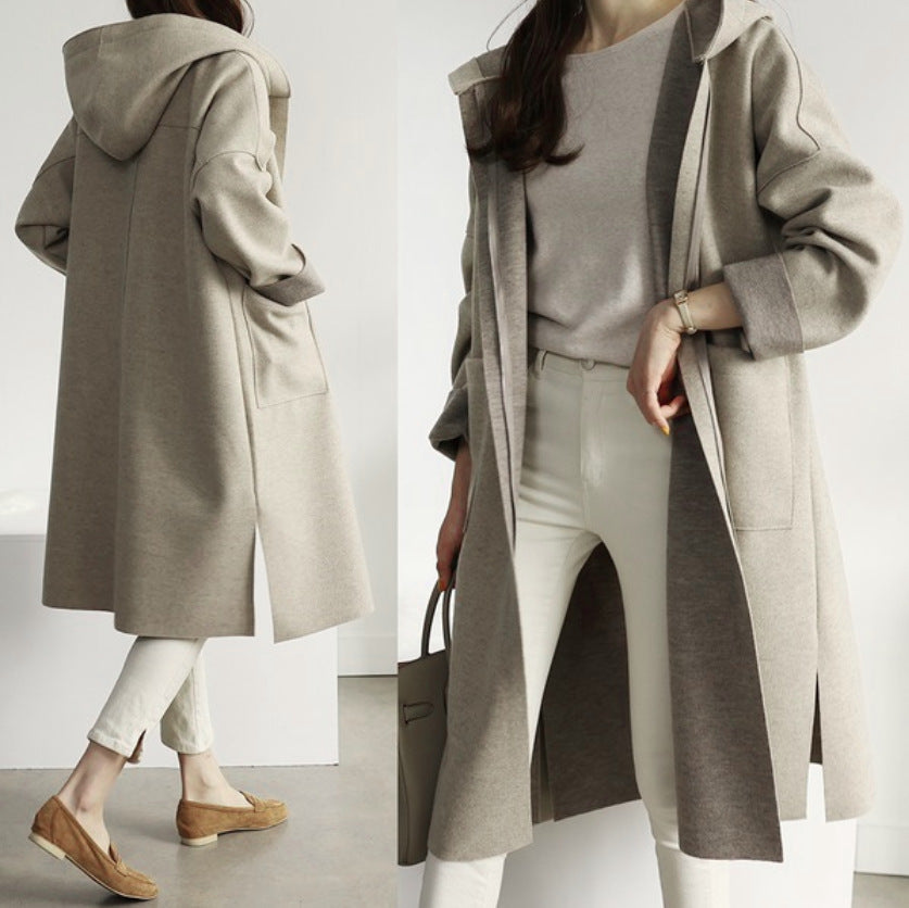 Mélange de Laine Manteau Femme Berg-Feldt