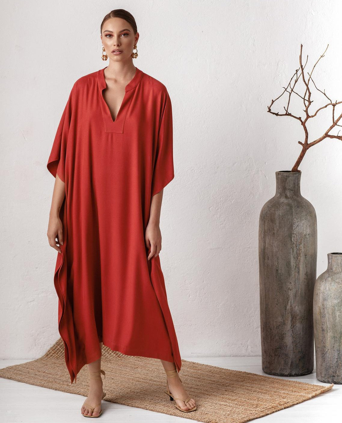 Robe kaftan Berg-Feldt pour femme