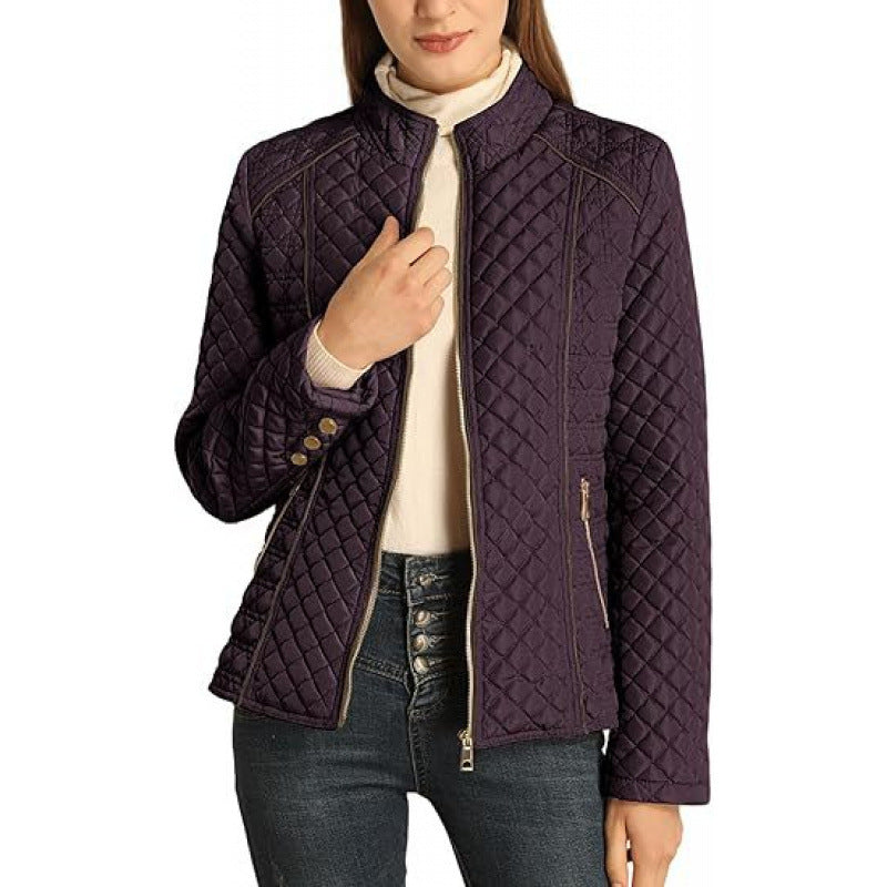 Veste de loisirs matelassée à col montant pour femmes Berg-Feldt