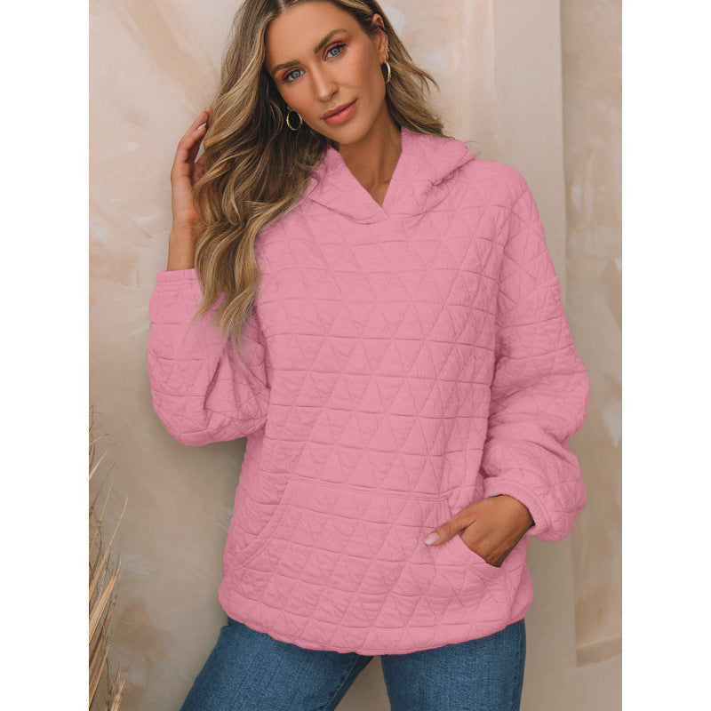 Damen-sweat à capuche matelassé avec poches pratiques Berg-Feldt