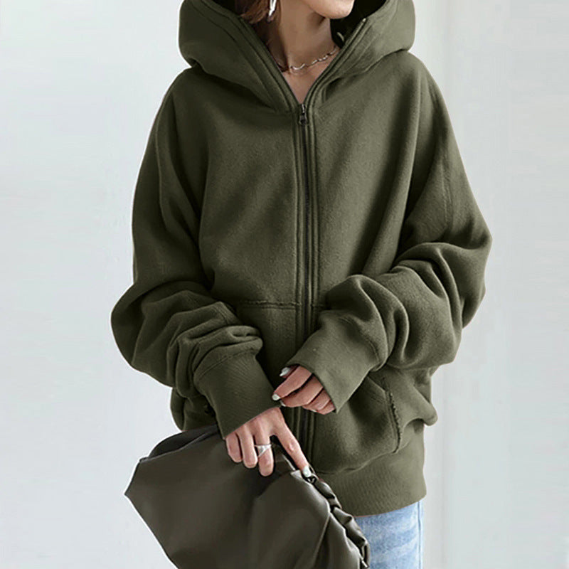 Berg-Feldt | Stylische, lockere Jacke mit Reißverschluss