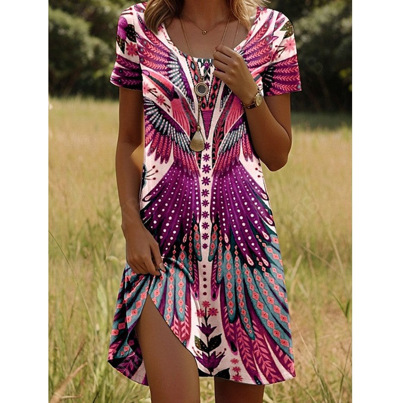 Robe femme Berg-Feldt imprimé floral dégradé