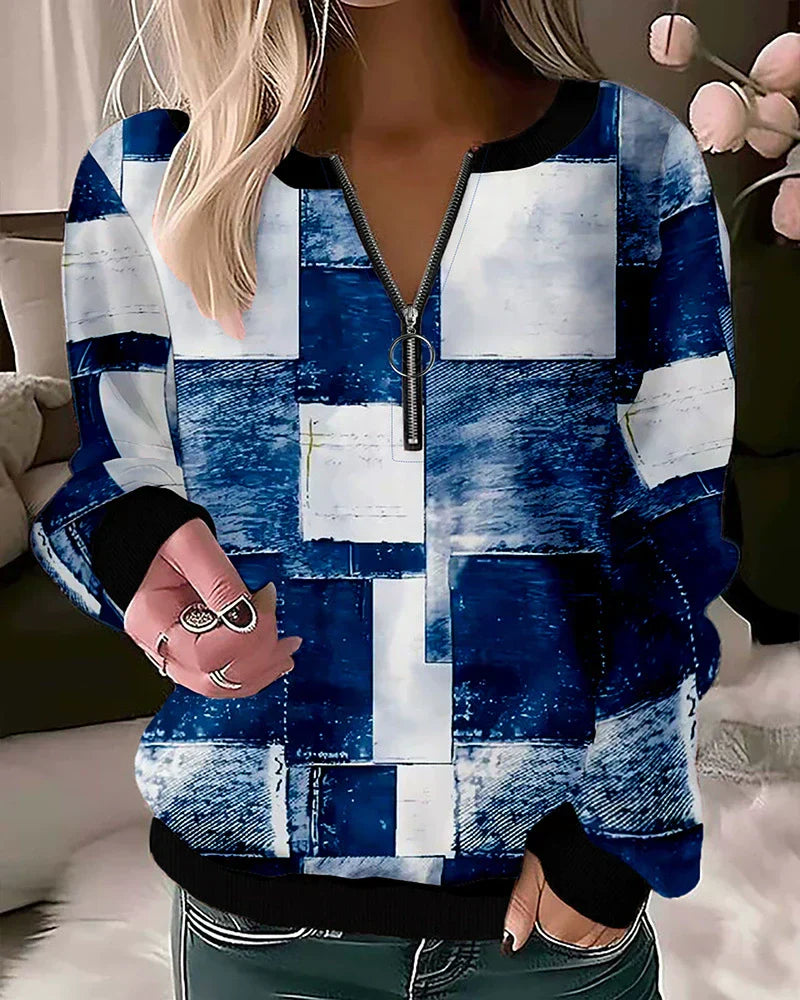 Berg-Feldt | Reißverschluss Sweatshirt Freizeitkleidung