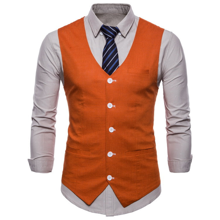 Gilet de costume élégant pour homme avec poches pratiques et design détaillé Berg-Feldt