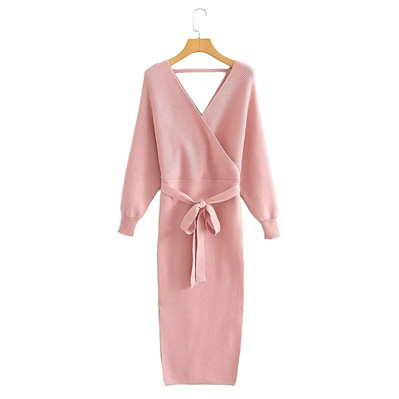 Women's Wrap Knit Dress berg-feldt