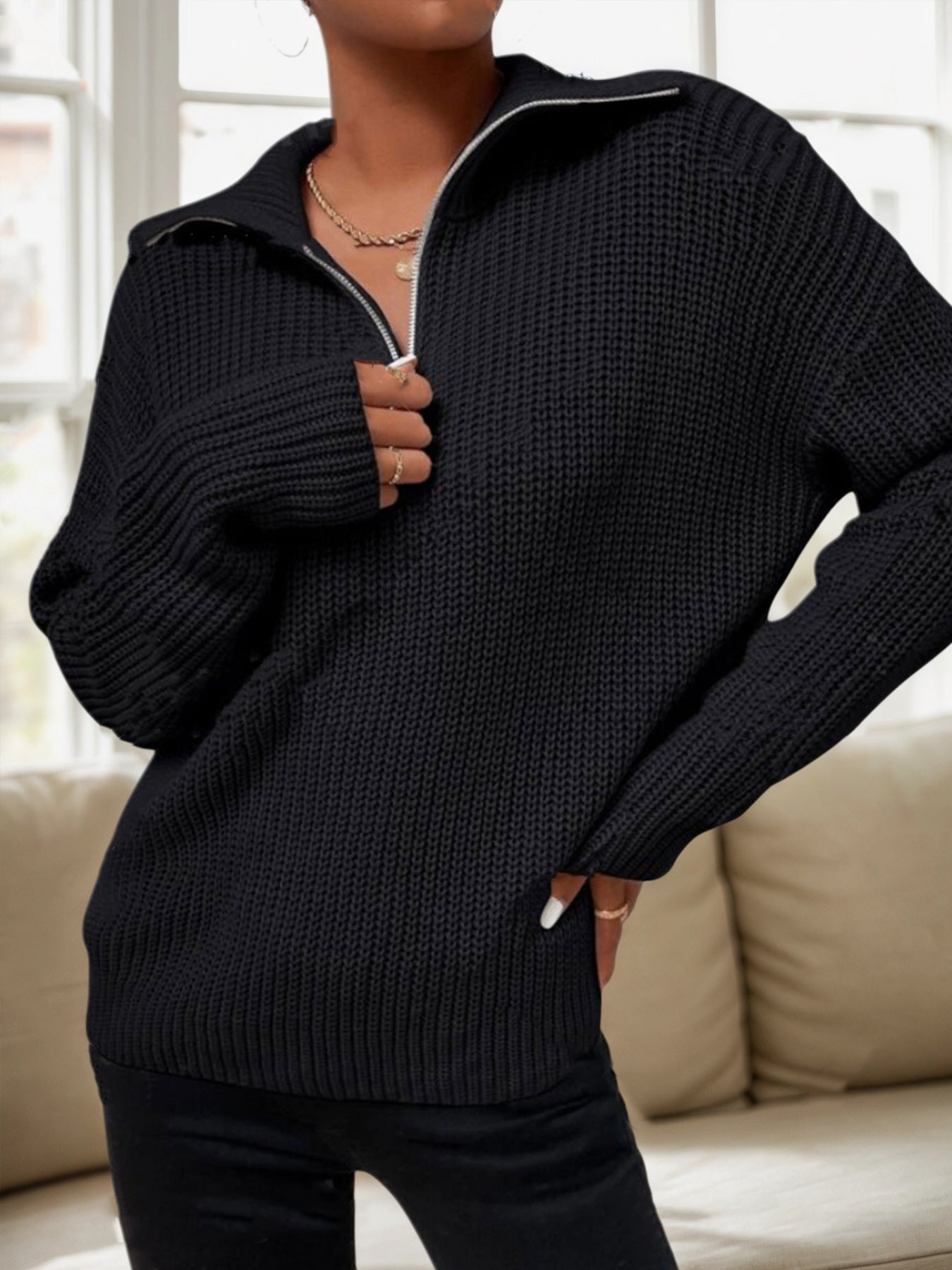 Damenpull - tricot ample Berg-Feldt