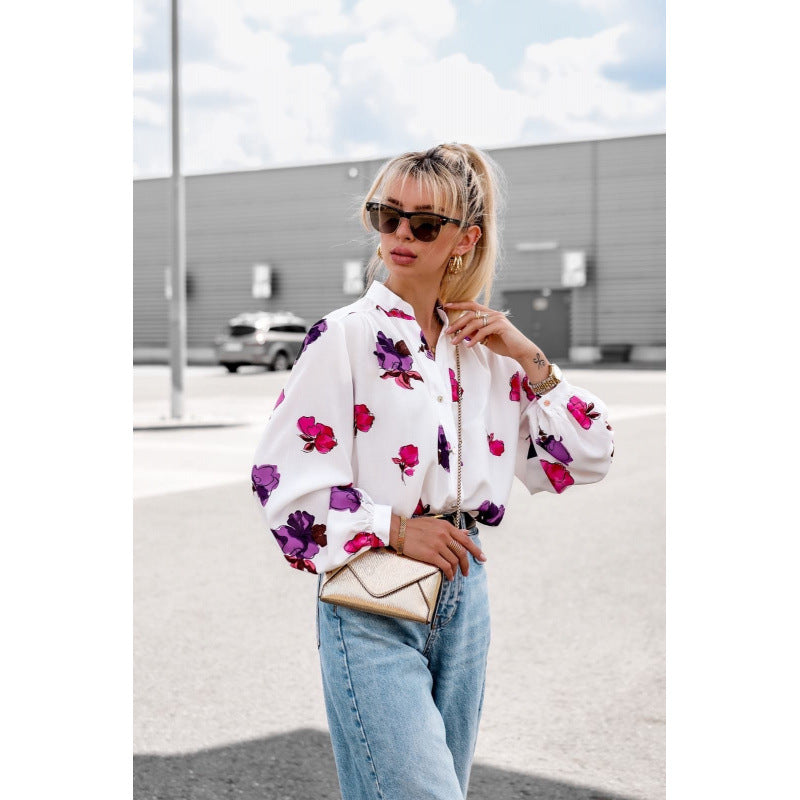 Chemisier pour femme à imprimé floral, berg-feldt 1750652785