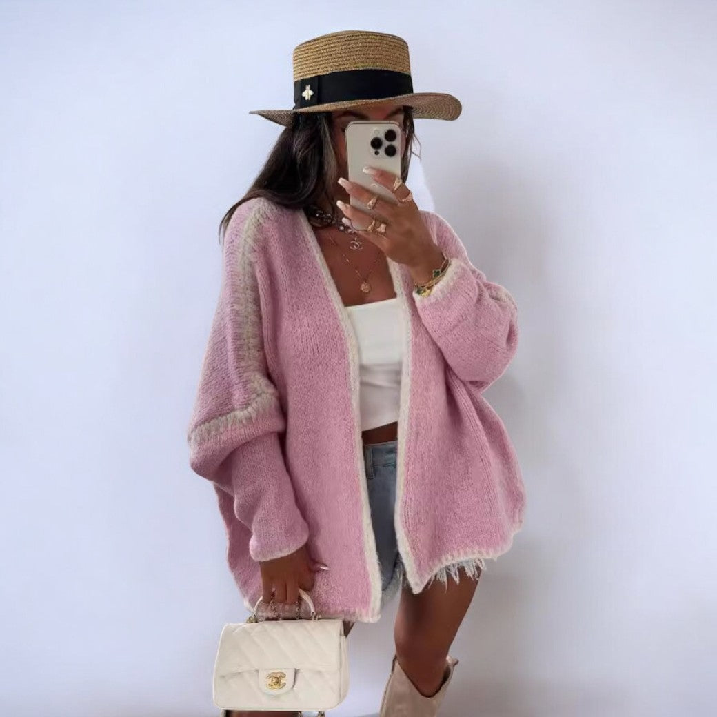 Berg-Feldt | Elegante Strickjacke Im Overgröße Stil