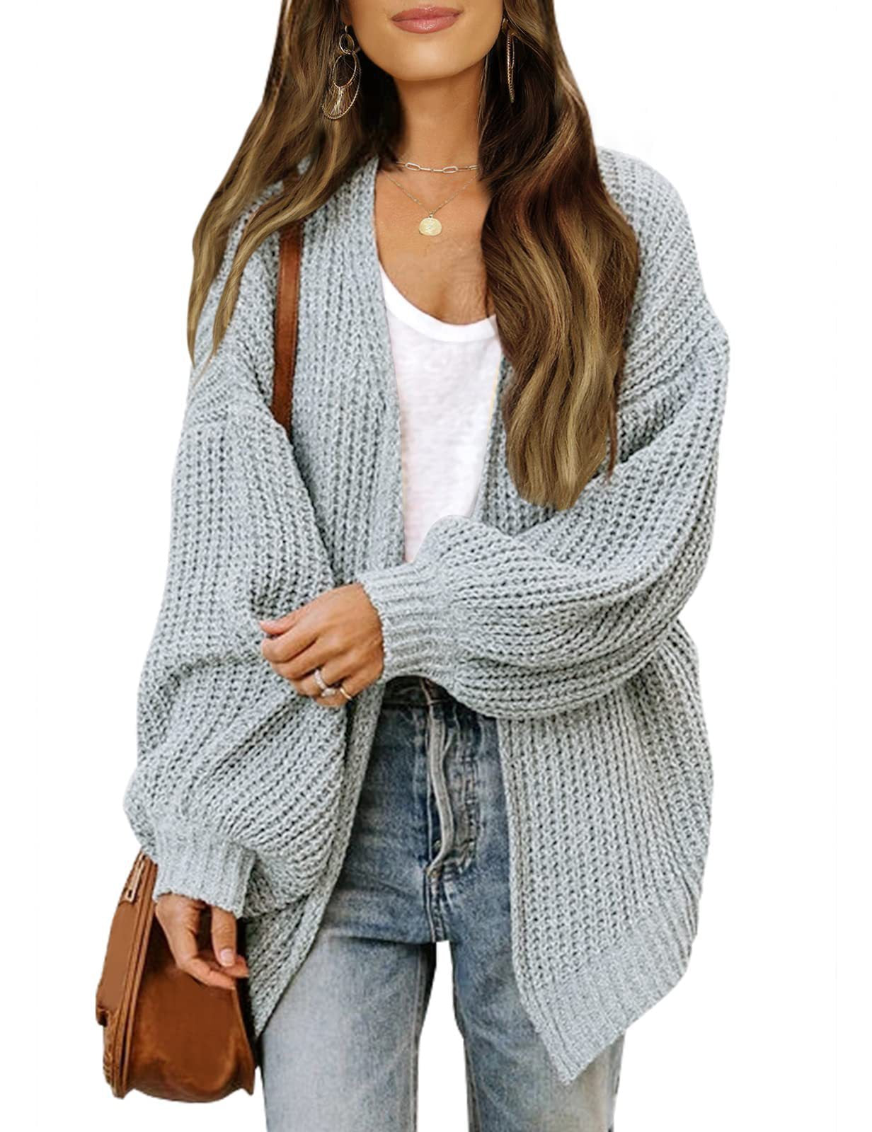 Damen-Cardigan en tricot coupe ample Berg-Feldt