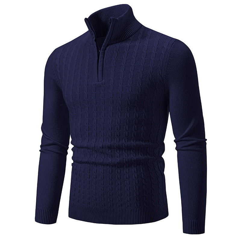 Pull col roulé zippé homme Berg-Feldt
