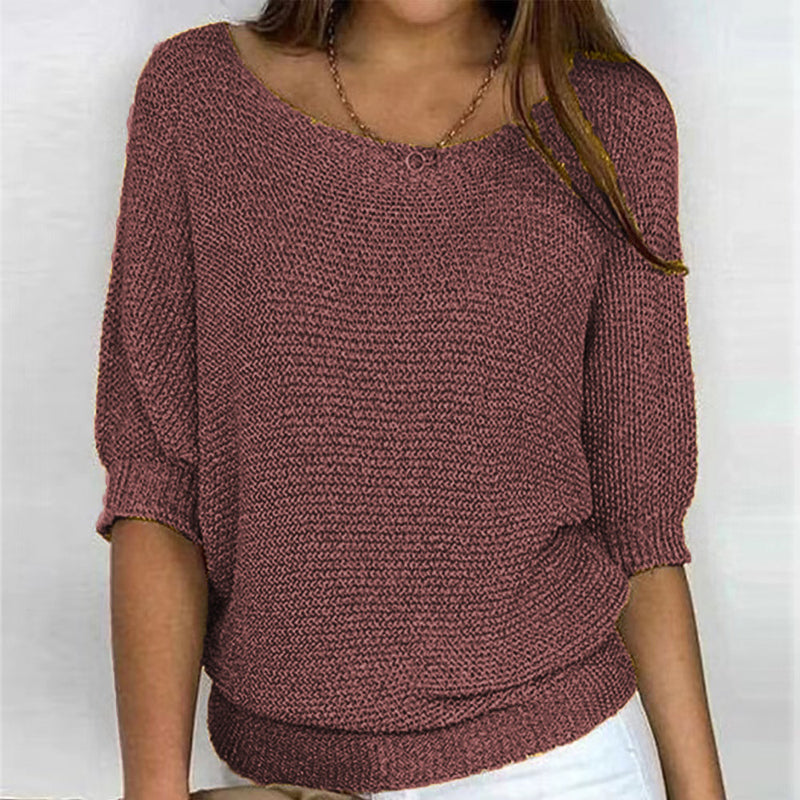 Berg-Feldt | Einfarbiger Pullover