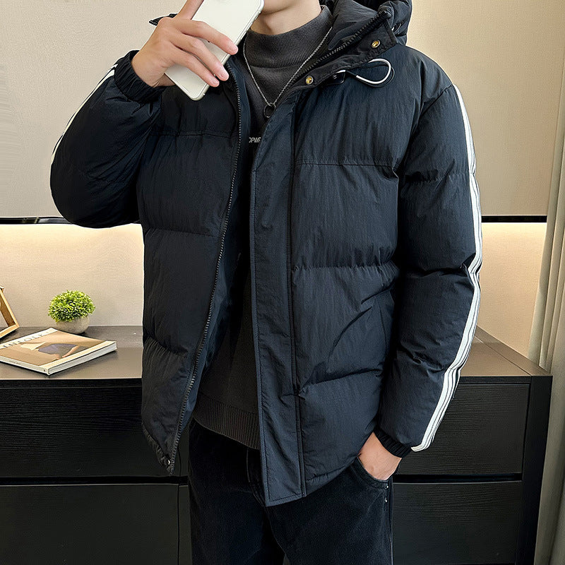 Doudoune matelassée chaude et tendance pour homme avec capuche réglable Berg-Feldt