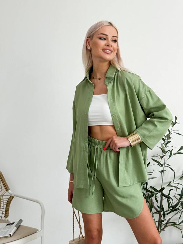 Ensemble Berg-Feldt pour femme : haut ample et short