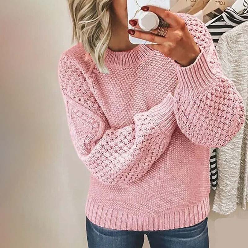 Berg-Feldt | Pullover - Damen Winter Freizeit Strickpullover