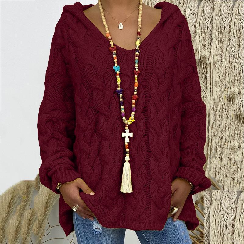 Sweat à capuche en V style Capri
